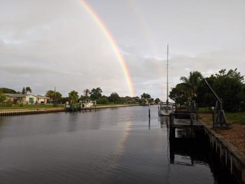 Rainbow over Severin Waterway