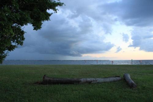 Summer thunderstorm over Charlotte Harbor